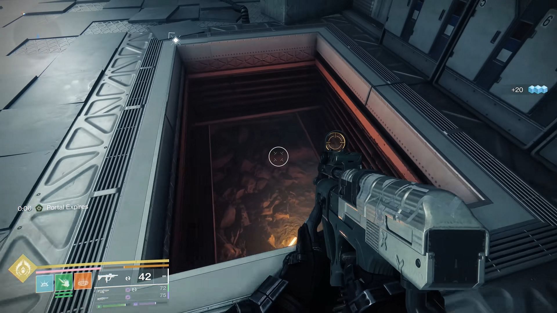 Enter the hole to reach the other room (Image via Bungie | YouTube/Esoterickk)